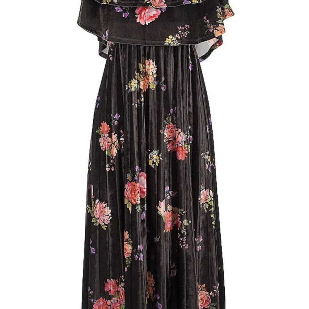 NWOT: ASOS Off-the-Shoulder Floral Print Midi Dress